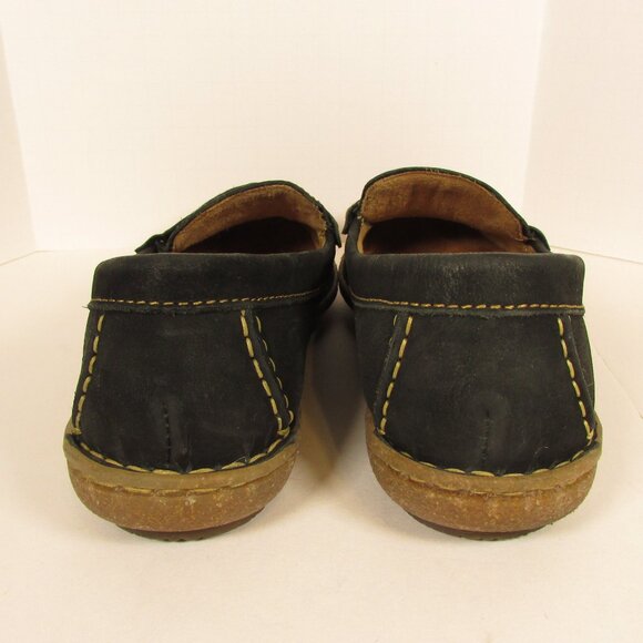 BORN Women's Nerina Suede Penny Loafers, Black, Size 8.5 - Picture 4 of 8